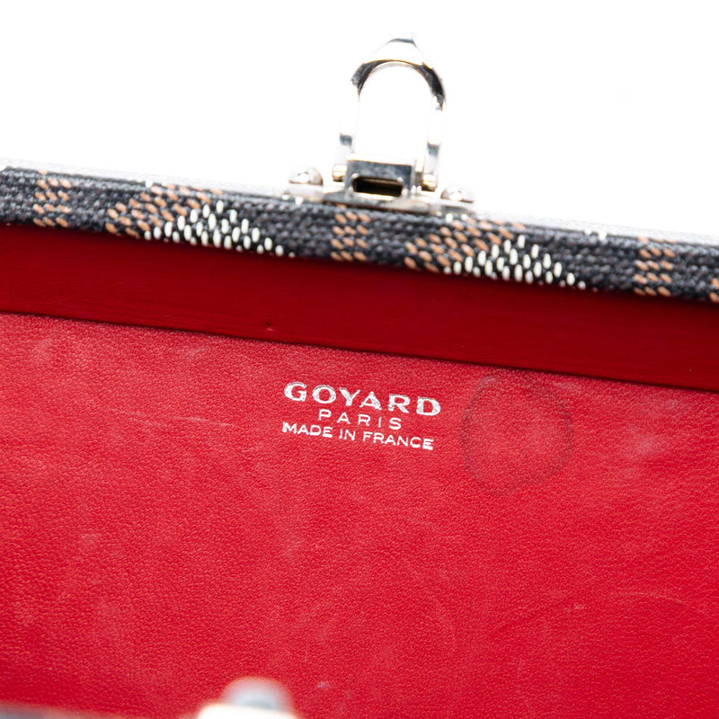 Goyardine Minaudiere Trunk Bag - Image 6