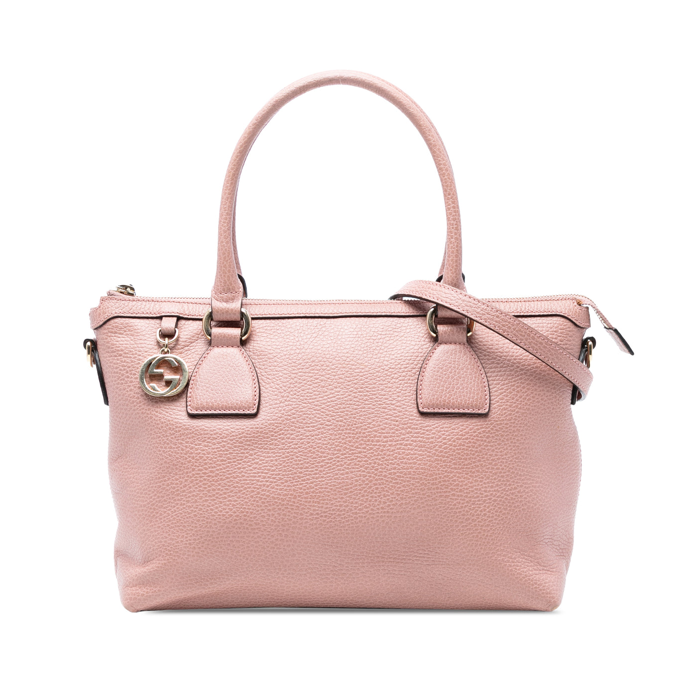 Dollar Calfskin GG Charm Satchel - Image 1