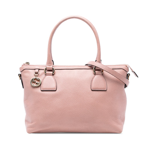 Dollar Calfskin GG Charm Satchel - Image 1