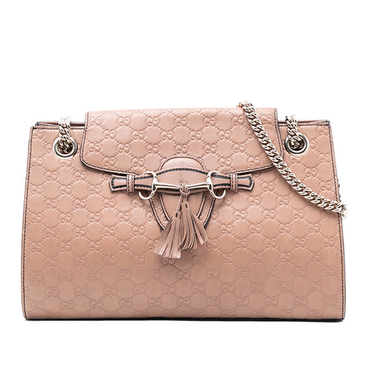 Large Guccissima Emily Shoulder Bag - Image 1
