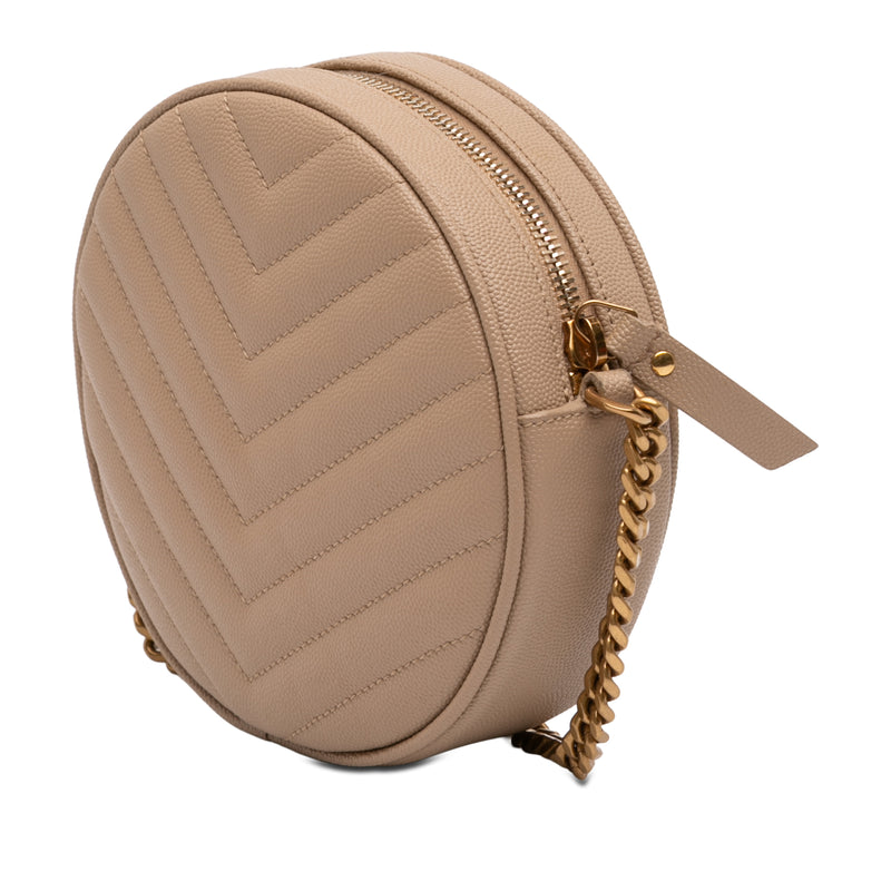 Grain De Poudre Chevron Round Vinyle Camera Bag - Image 2