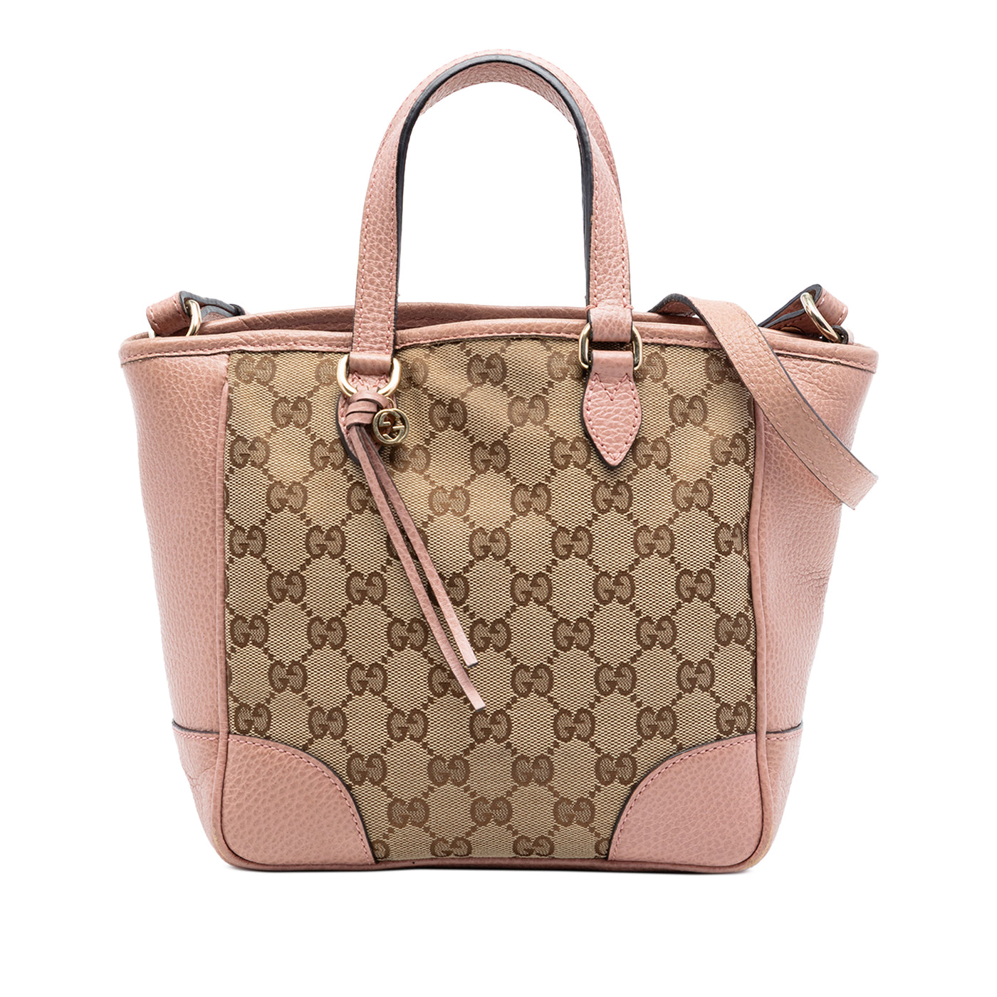Small GG Canvas Bree Satchel - Image 1