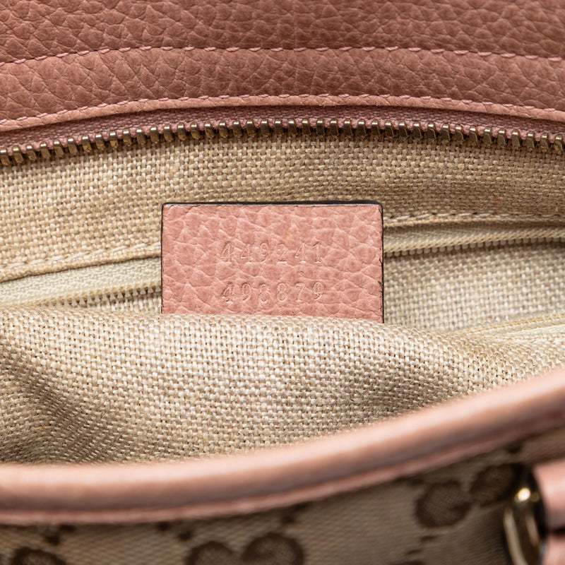 Small GG Canvas Bree Satchel - Image 6