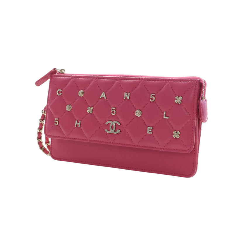 Quilted Lambskin All About Chanel Clutch On Chain - Image 10