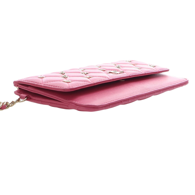 Quilted Lambskin All About Chanel Clutch On Chain - Image 14