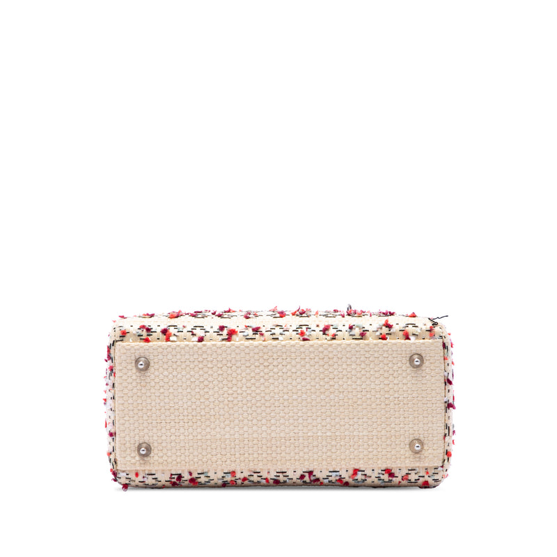 Medium Woven Raffia Lady Dior - Image 3