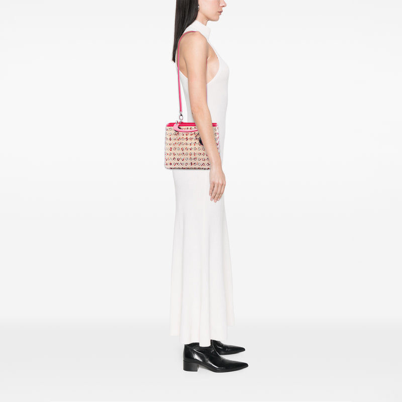 Medium Woven Raffia Lady Dior - Image 6