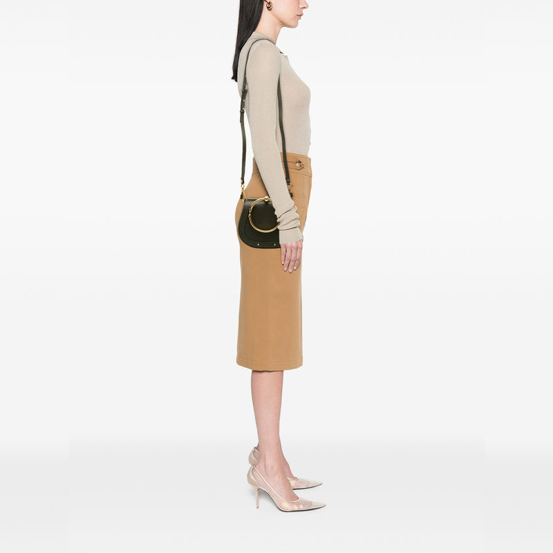 Small Leather Nile Bracelet Satchel - Image 6