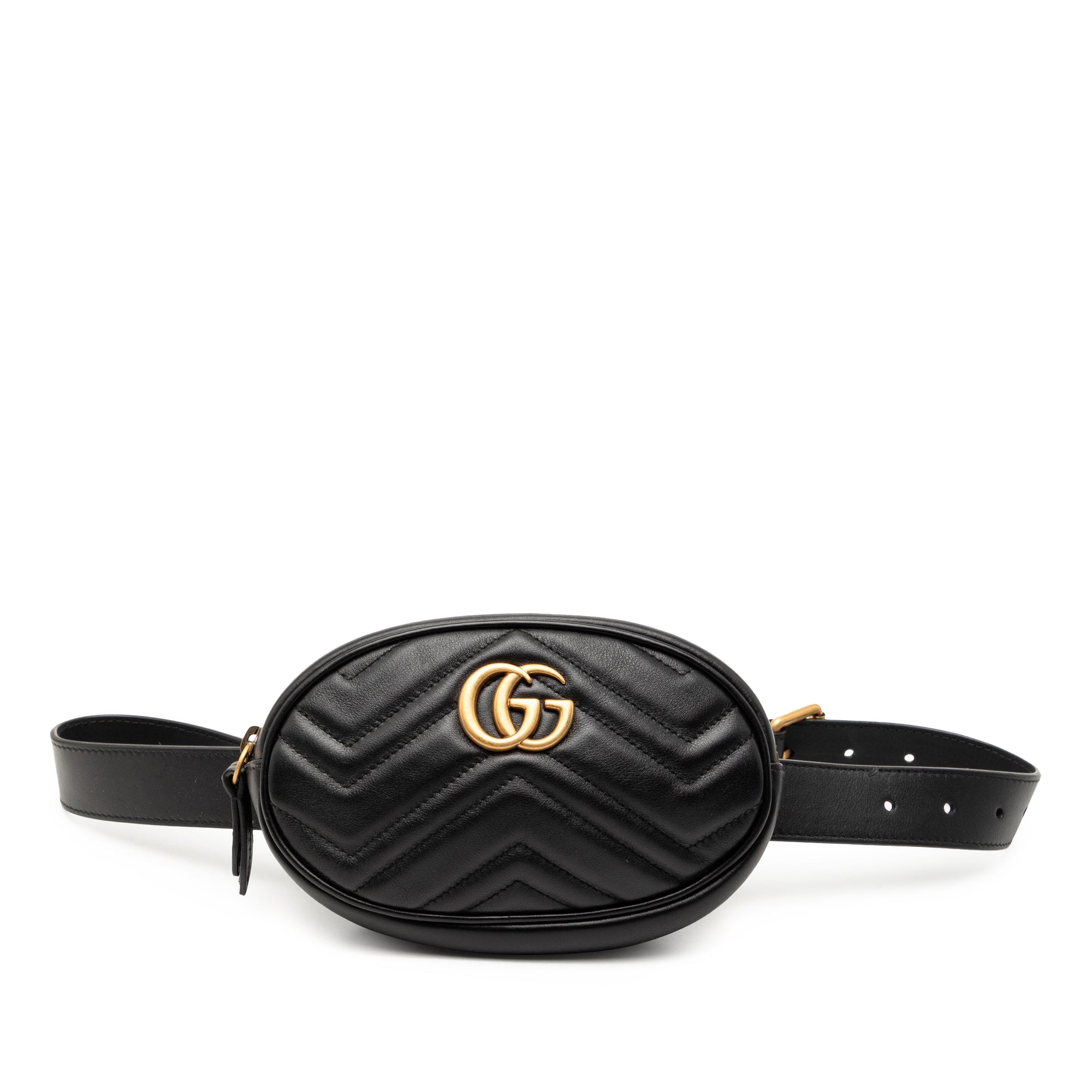 GG Marmont Matelasse Leather Belt Bag - Image 1