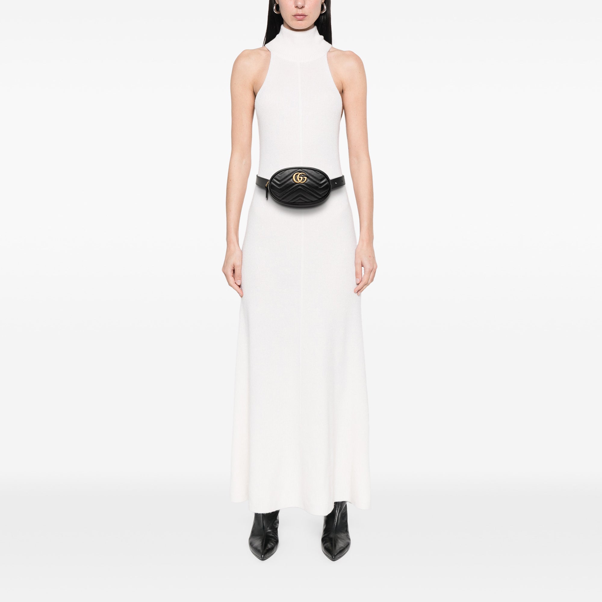 GG Marmont Matelasse Leather Belt Bag - Image 8