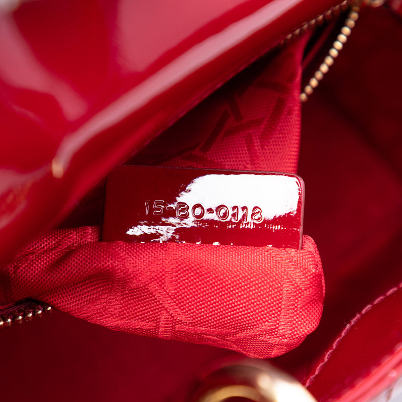 Mini Patent Cannage Lady Dior - Image 6