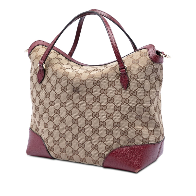 Medium GG Canvas Bree Fold Over Tote - Image 2