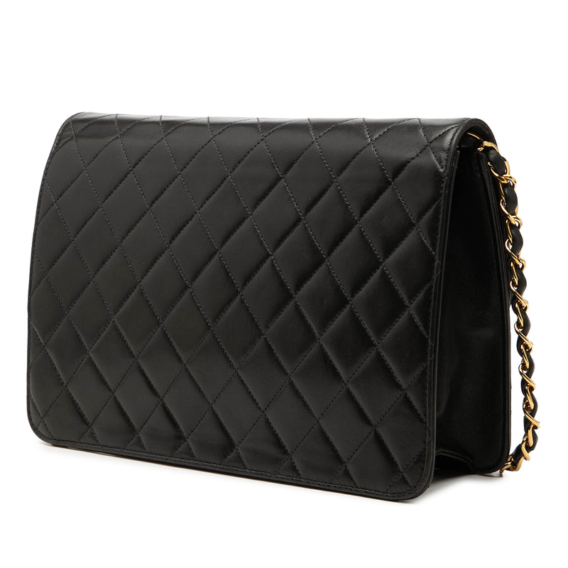 CC Quilted Lambskin Single Flap - Image 2