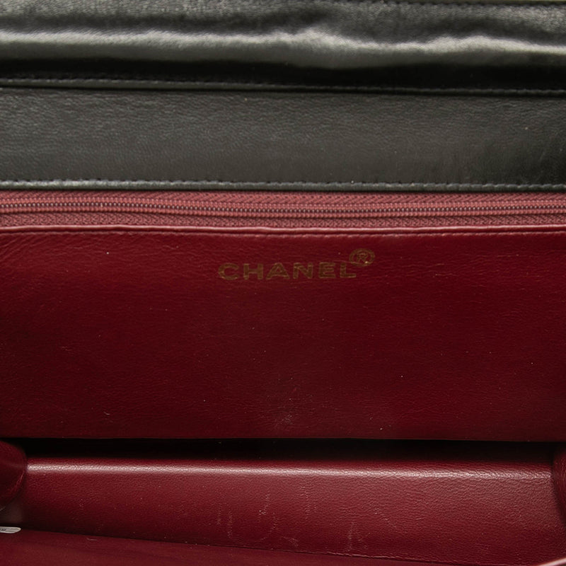 CC Quilted Lambskin Single Flap - Image 4