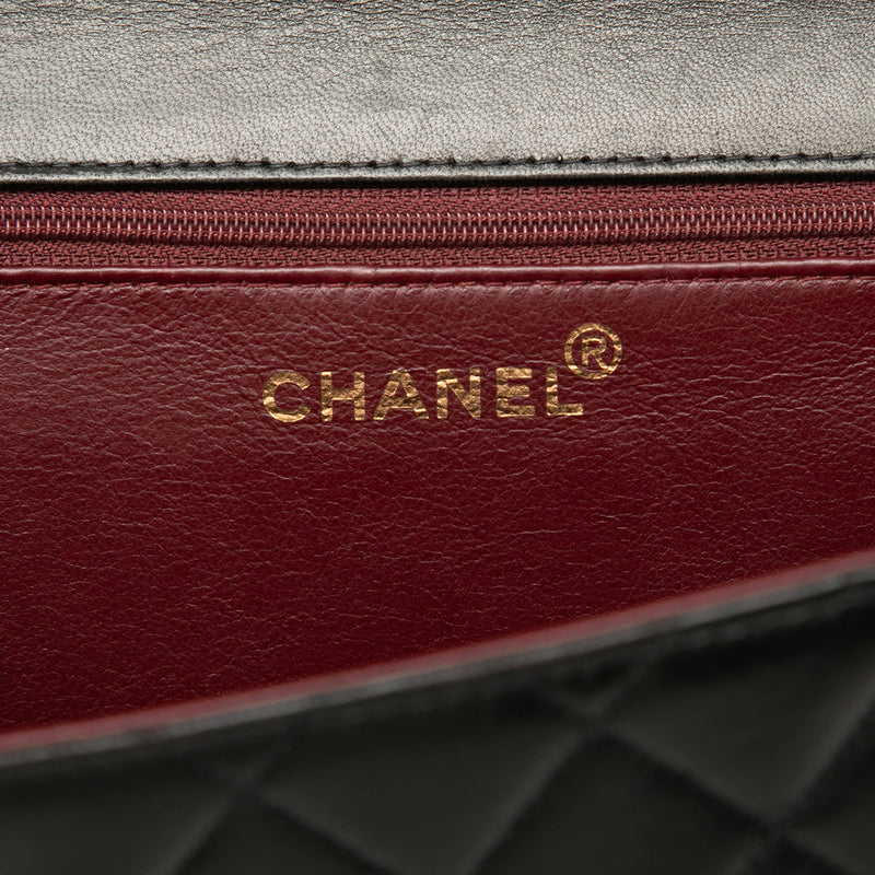 CC Quilted Lambskin Single Flap - Image 5