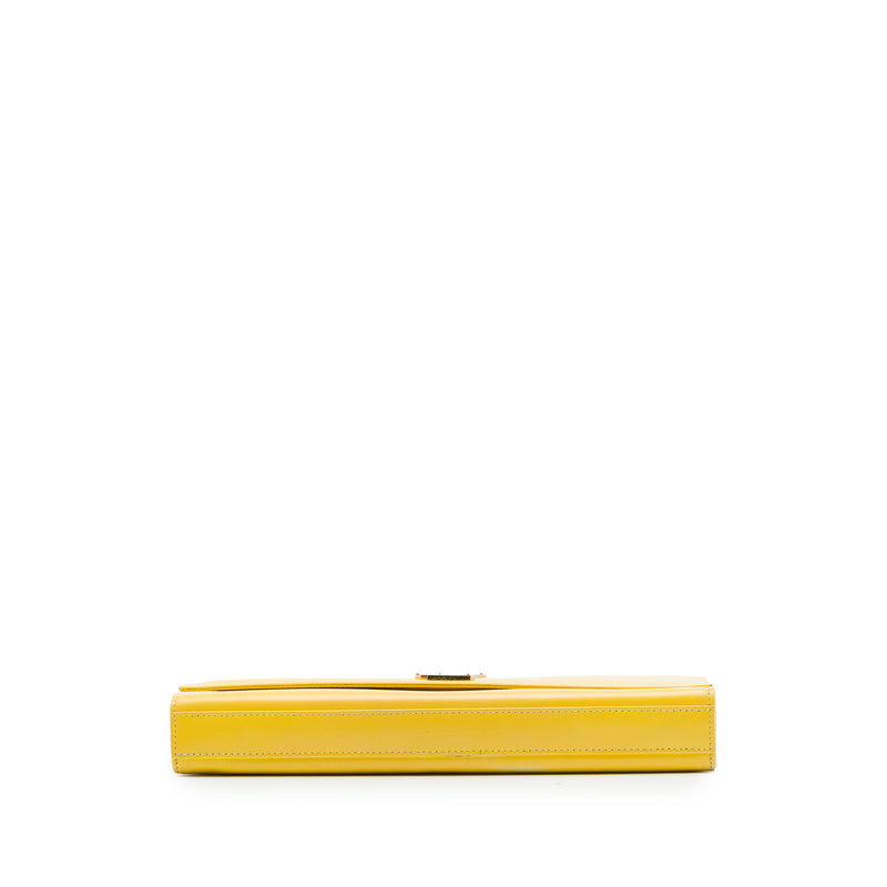 Smooth Leather Cassandre Clutch - Image 3