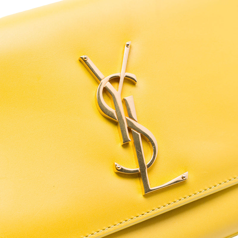 Smooth Leather Cassandre Clutch - Image 5