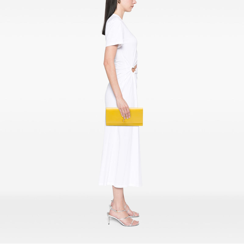Smooth Leather Cassandre Clutch - Image 6