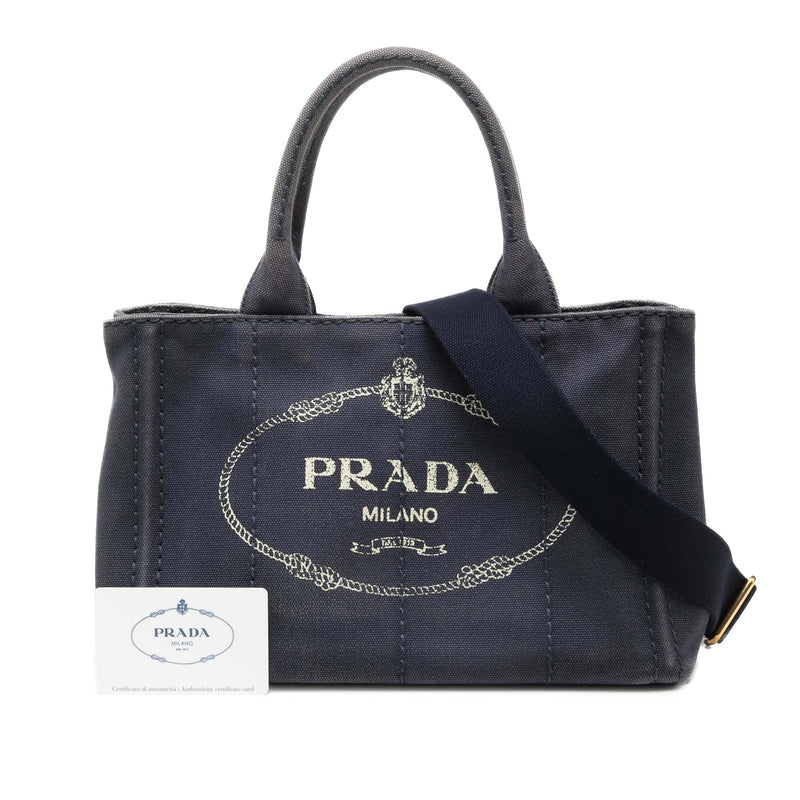 Small Canvas Canapa Logo Satchel - Image 7