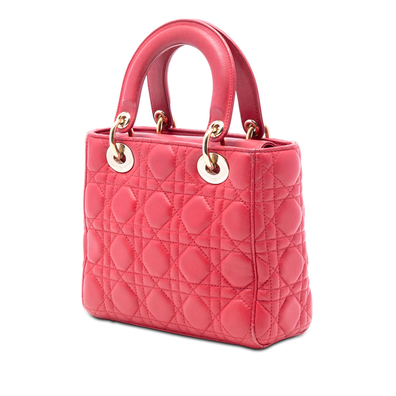 Small Lambskin Cannage My ABCDior Lady Dior - Image 2