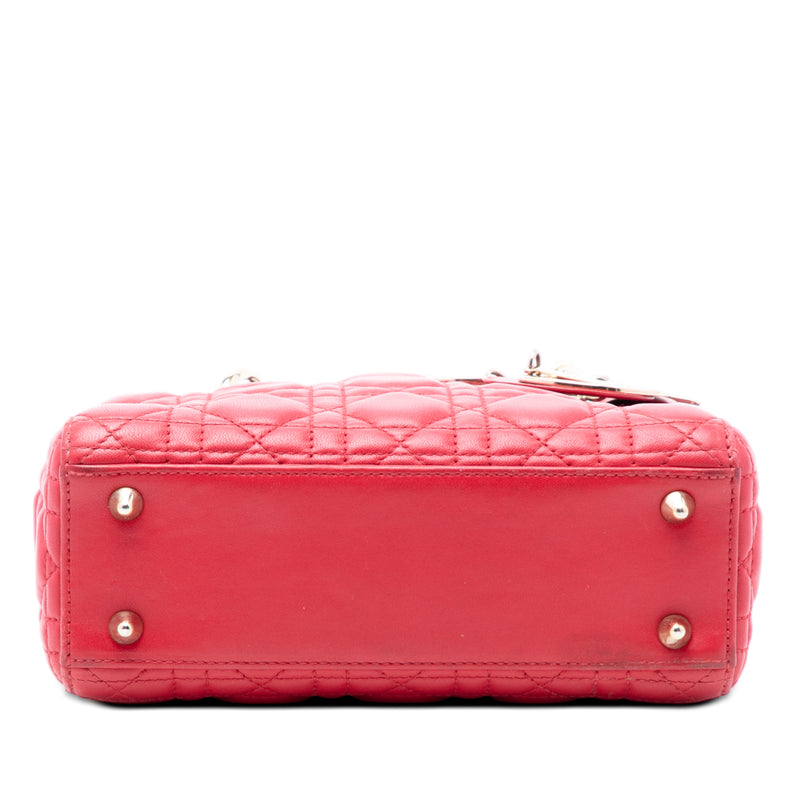 Small Lambskin Cannage My ABCDior Lady Dior - Image 3