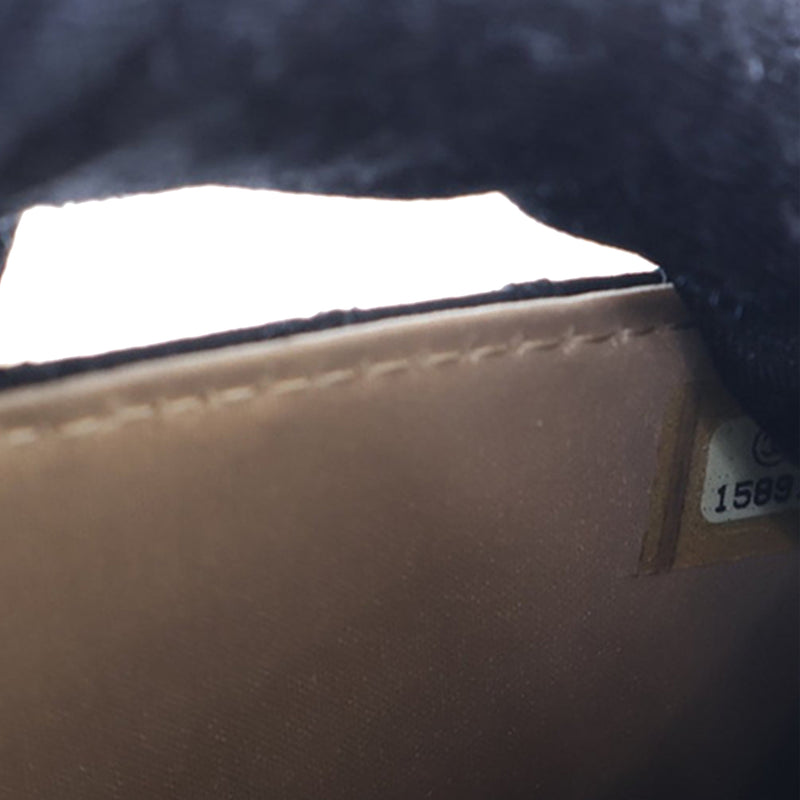 Bicolor Satin Diamond Stitch Wallet On Chain - Image 11