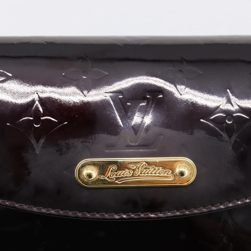 Louis Vuitton Bel Air Pochette Monogram Vernis Burgundy Patent_leather Bag