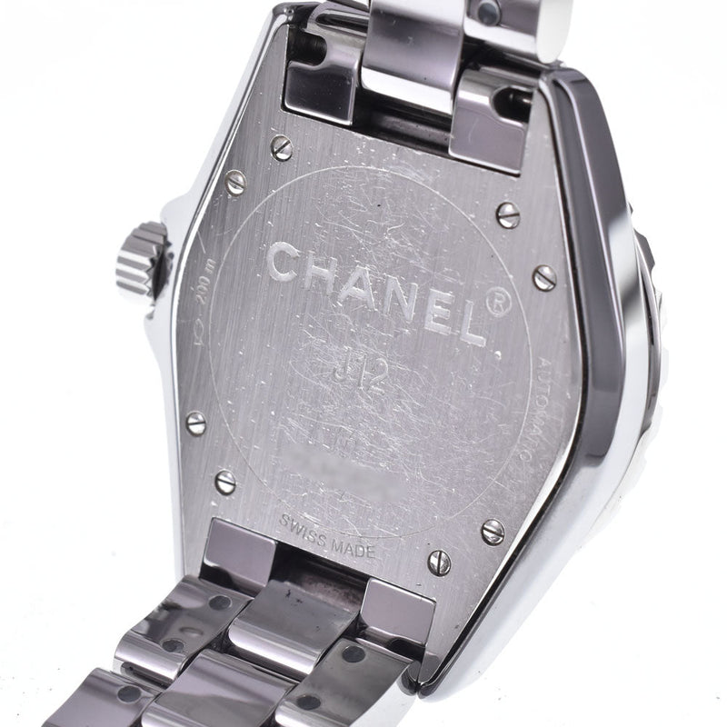 Chanel J12 Automatic Ceramic And Stainless Steel With Diamond Markers Watches