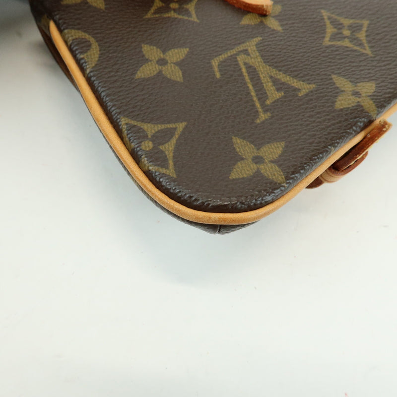 Louis Vuitton Marelle Waist Monogram Canvas Brown Bag