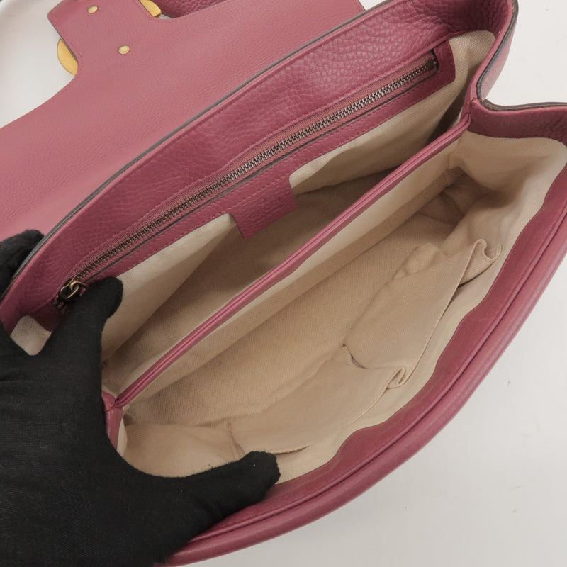 Gucci Gg Marmont Leather Pink Bag