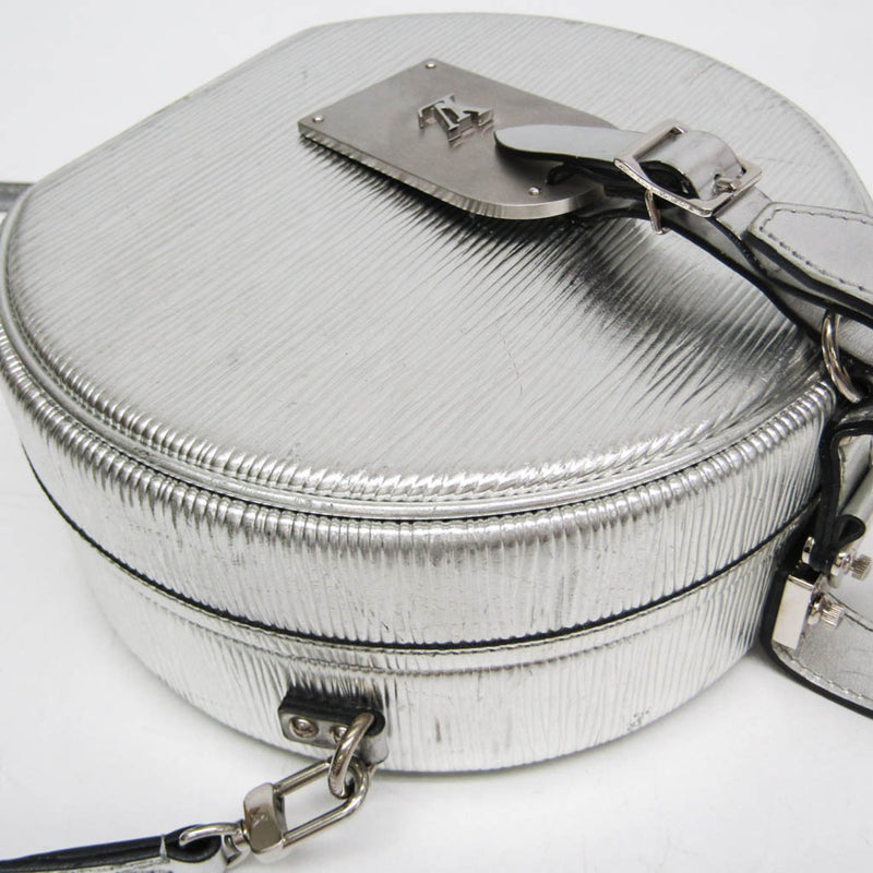 Louis Vuitton Petite Boite Chapeau Epi Leather Silver Bag
