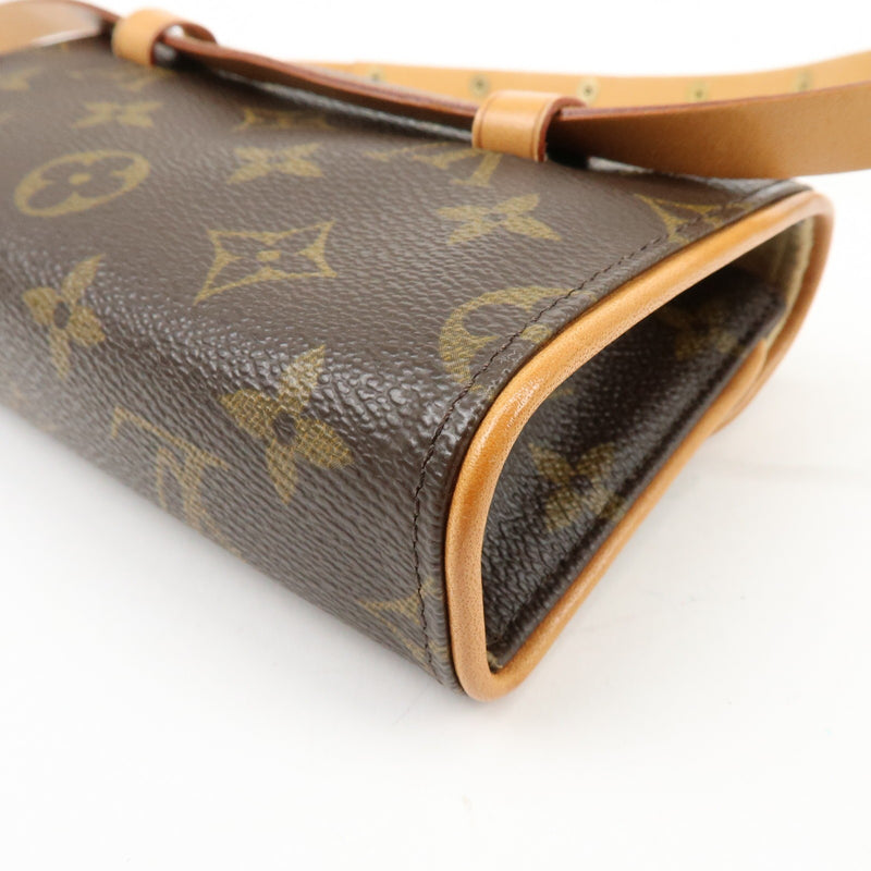 Louis Vuitton Florentine Waist Monogram Canvas Brown Bag