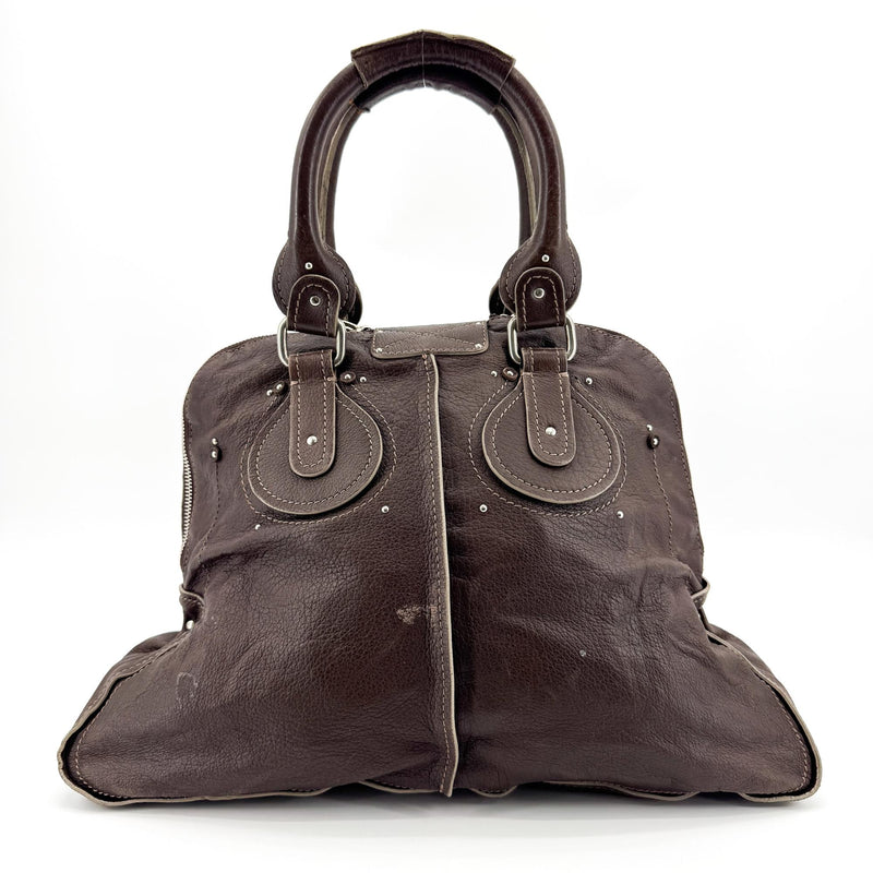 Chloe Paddington Leather Brown Bag