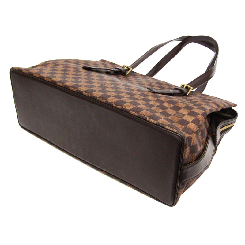 Louis Vuitton Chelsea Damier Ebene Brown Canvas Bag