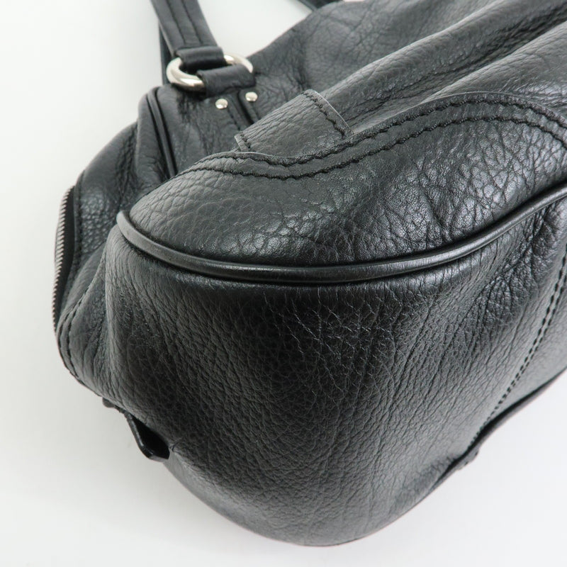 Celine Macadam Leather Black Bag
