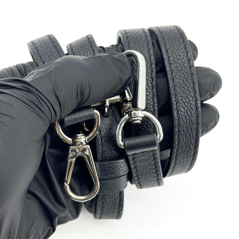 Louis Vuitton Lockme Ever Leather Black Calfskin Bag
