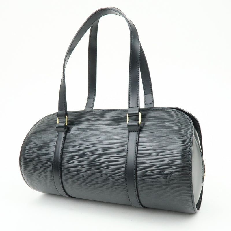 Louis Vuitton Soufflot Epi Leather Black Bag