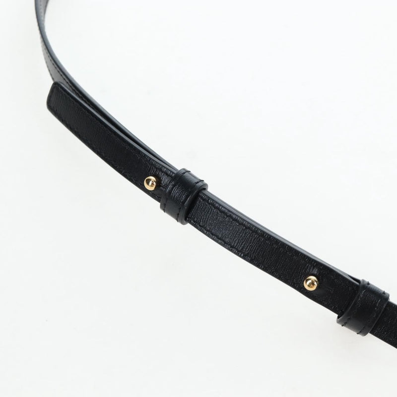 Celine Triomphe Smooth Calfskin Black Leather Bag