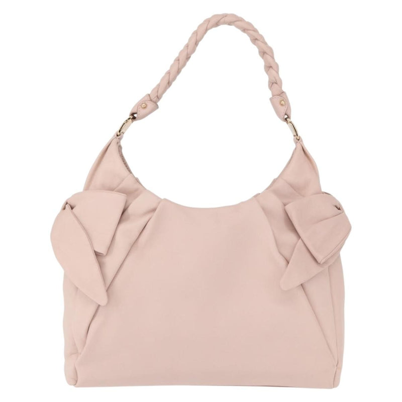 Salvatore Ferragamo Vala Leather Pink Bag