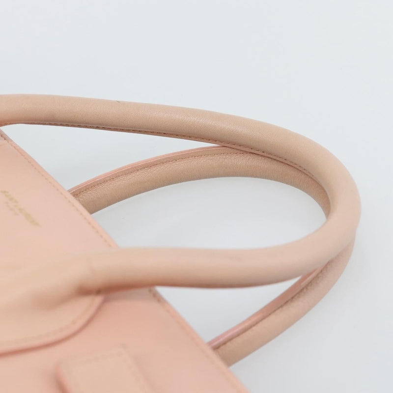 Saint Laurent Sac De Jour Leather Pink Bag