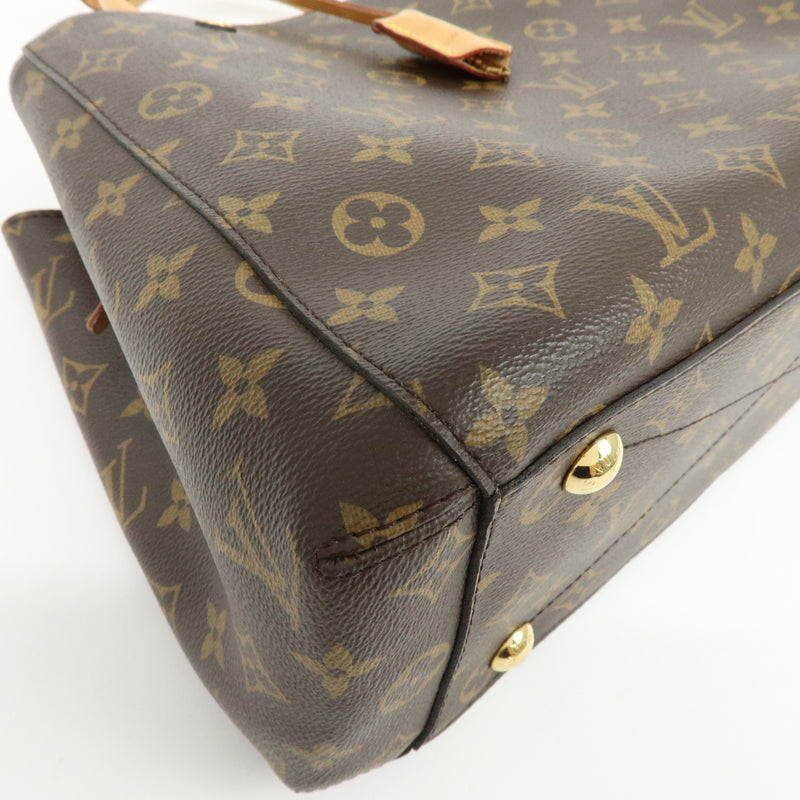 Louis Vuitton Montaigne Monogram Canvas Brown Bag