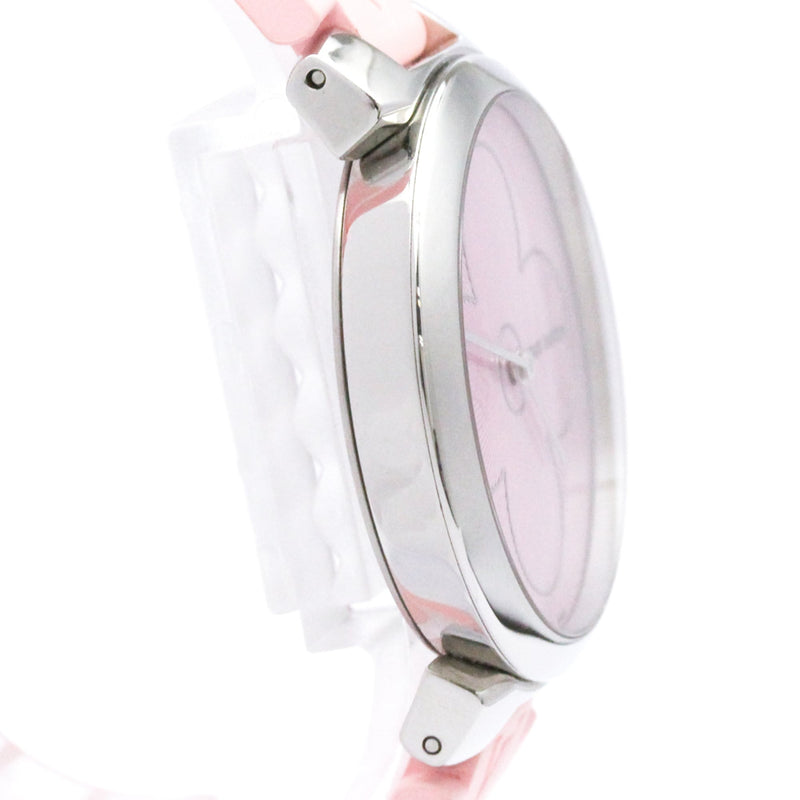 Louis Vuitton Tambour Quartz Stainless Steel And Monogram Rubber Watches