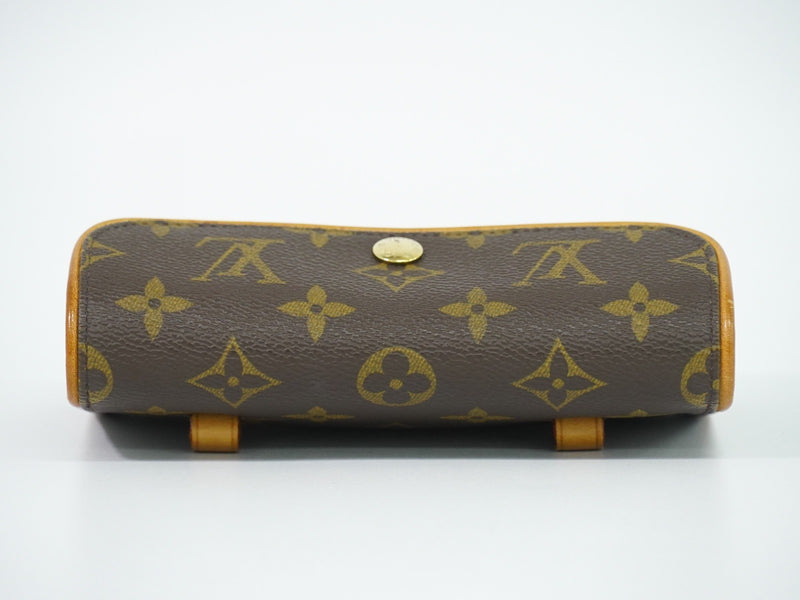 Louis Vuitton Florentine Pochette Canvas Brown Bag