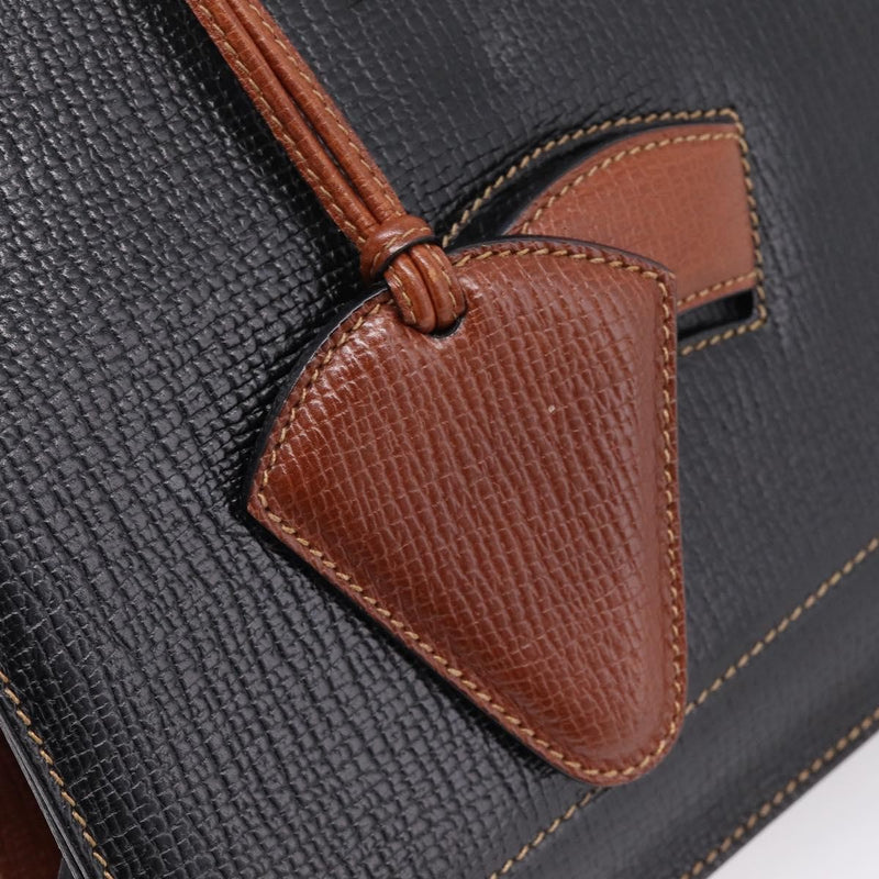Loewe Barcelona Leather Black Bag