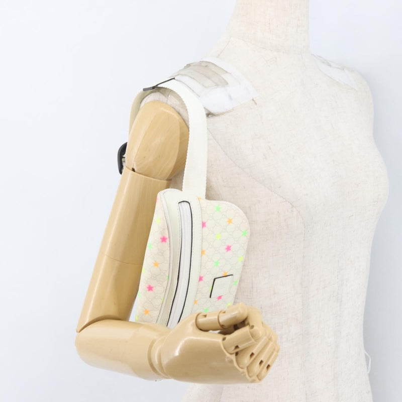 Gucci Childrens Belt Printed Gg Coated Canvas Multicolour Bag