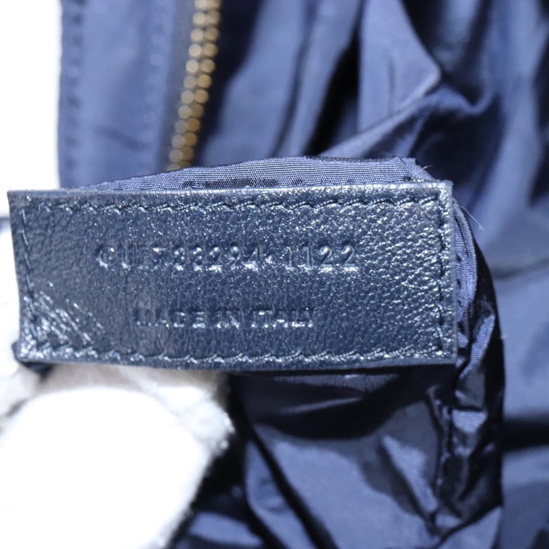 Saint Laurent Le 5 A 7 Hobo Nylon Navy