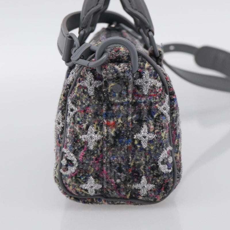 Louis Vuitton Keepall Bandouliere Lv Felt Multicolour Textile Bag