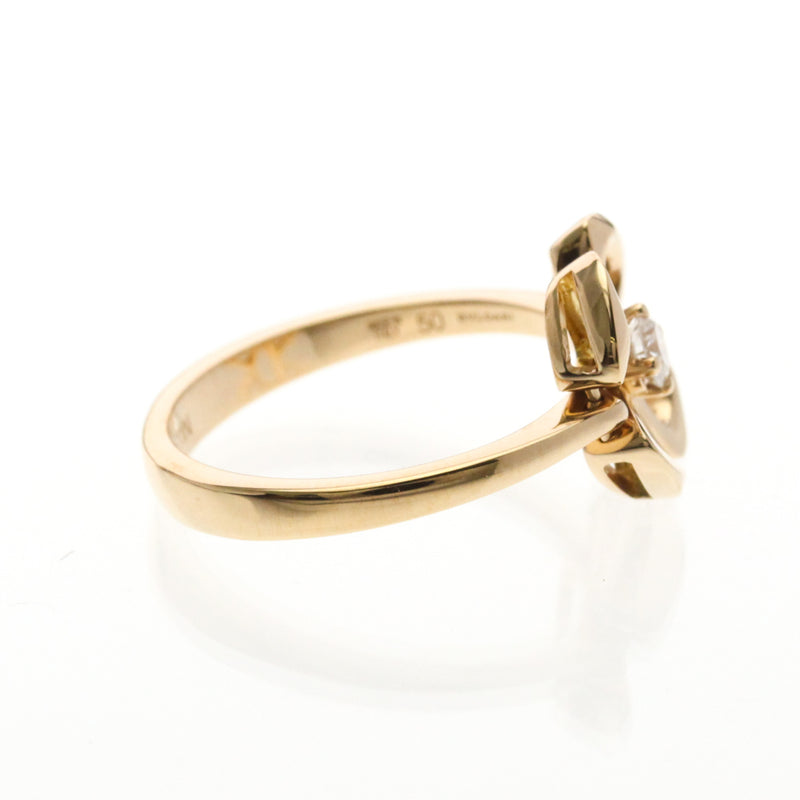 Bvlgari Fiorever 18k White Gold And Pave Diamonds Pink_gold Bijoux