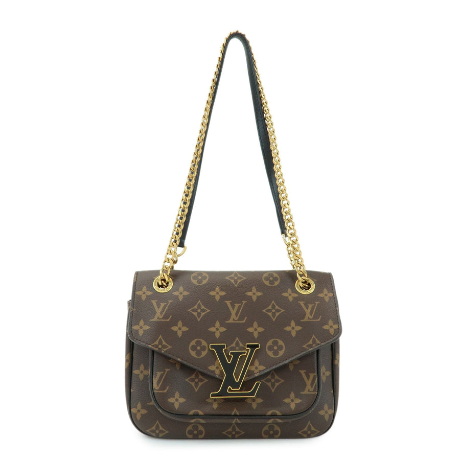 Louis Vuitton Passy Monogram Canvas Brown Bag