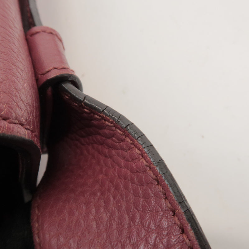 Gucci Gg Marmont Leather Pink Bag